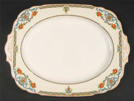 The Arcadia 16" Oval Serving Platter