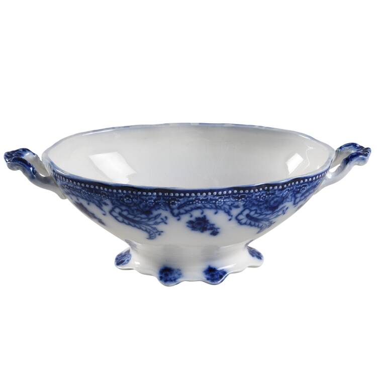 Ashburton (Flow Blue) Sauce Boat No Lid