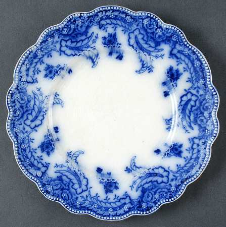 Ashburton (Flow Blue) Luncheon Plate