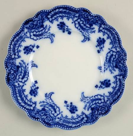 Ashburton (Flow Blue) Dessert/Pie Plate