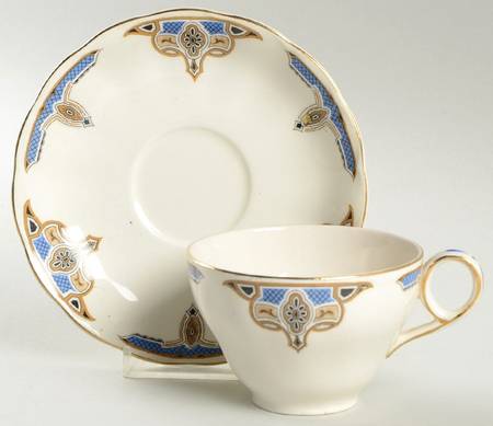 The Balmoral Flat Cup & Saucer Set