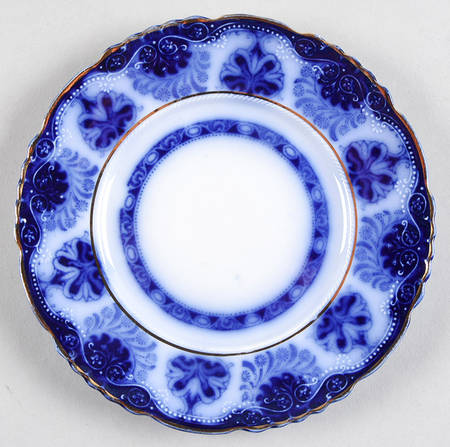 Baltic (Flow Blue) Bread & Butter Plate