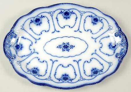 Beaufort 16" Oval Serving Platter by Grindley