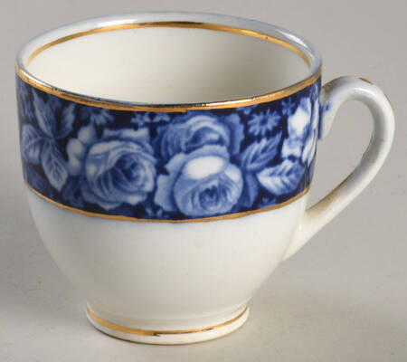 Beauty Roses Flat Demitasse Cup