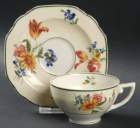 The Blenheim Flat Cup & Saucer Set