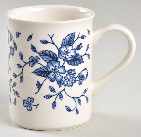 Bouquet Blue Mug