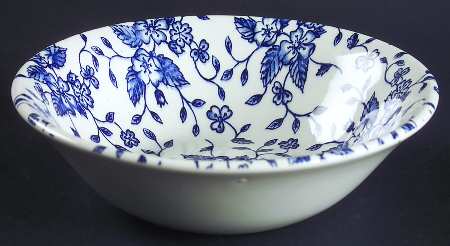 Bouquet Blue Coupe Cereal Bowl