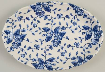Bouquet Blue Relish/Gravy Underplate