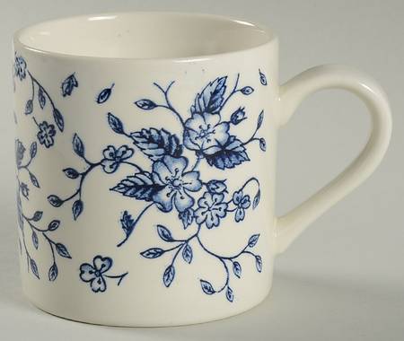 Bouquet Blue Mug