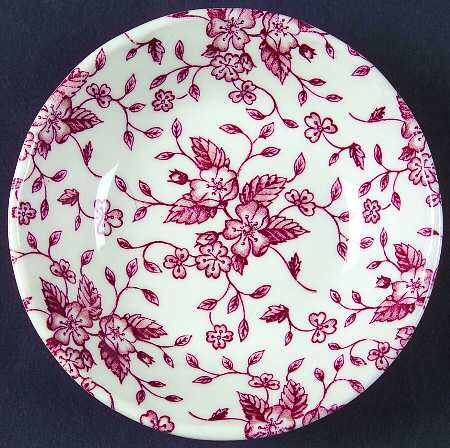 Bouquet Pink Fruit/Dessert (Sauce) Bowl