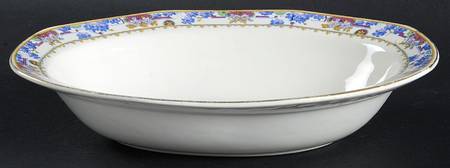 Cadore 10" Oval Vegetable Bowl by Grindley