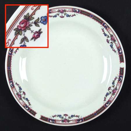 The Carlton Salad Plate