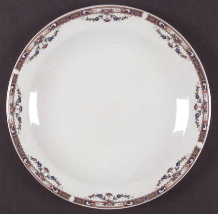 Carlton Multicolor Luncheon Plate