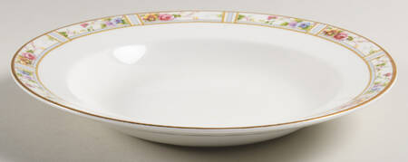 Carmona (Smooth Edge) Rim Soup Bowl
