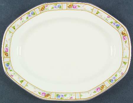 Carmona (Smooth Edge) 10" Oval Serving Platter