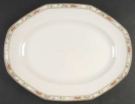 Carmona (Smooth Edge) 16" Oval Serving Platter