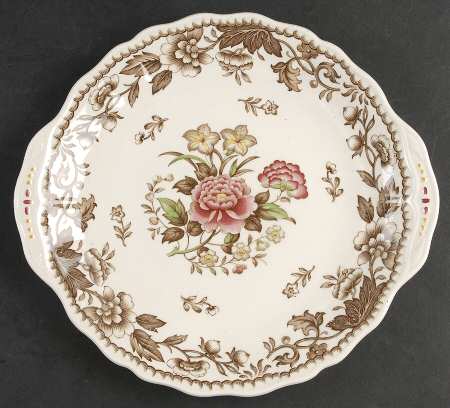 Cathay Handled Cake Plate