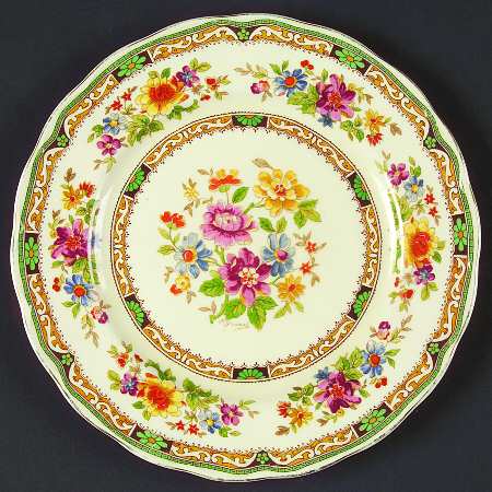Chelsea Bouquet Salad Plate