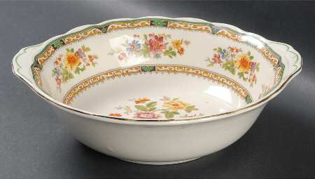 Chelsea Bouquet 9" Round Vegetable Bowl