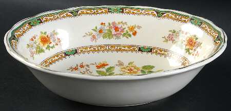 Chelsea Bouquet 8" Oval Vegetable Bowl