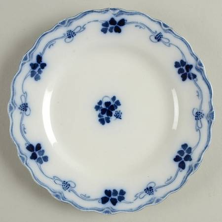 Clover (Flow Blue) Salad Plate