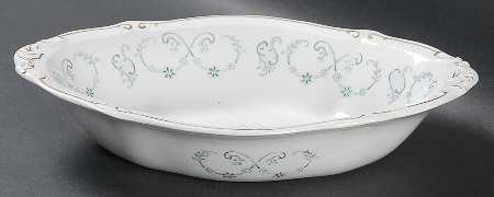 Clytie 10" Oval Vegetable Bowl