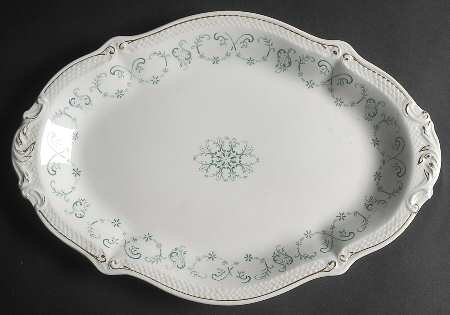 Clytie 12" Oval Serving Platter