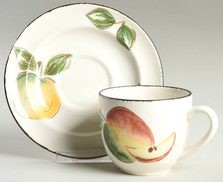 Covent Garden Flat Cup & Saucer Set