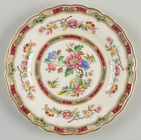 Connaught Bread & Butter Plate by Grindley