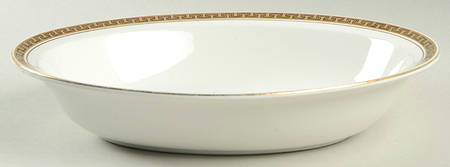 The Corfu 9" Oval Vegetable Bowl
