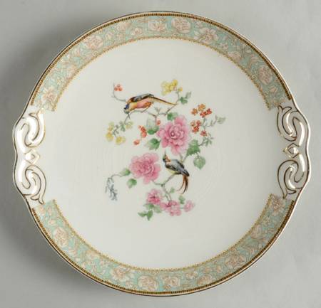 Crescent Handled Cake Plate