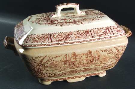 Daffodil Brown Tureen &  Lid