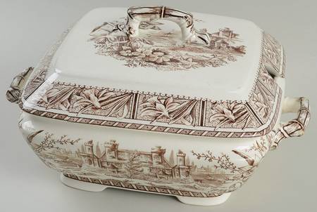 Daffodil Brown Tureen & Lid