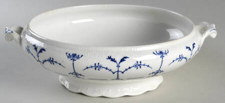 Delft Round Vegetable No Lid