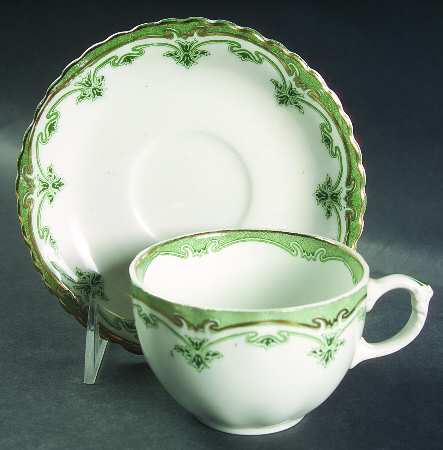 Flat Cup & Saucer Set
