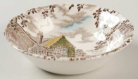 Dickens Coaching Stages Fruit/Dessert (Sauce) Bowl
