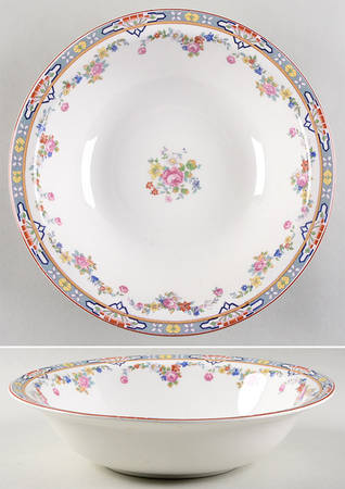 Dresden 9" Round Vegetable Bowl by Grindley