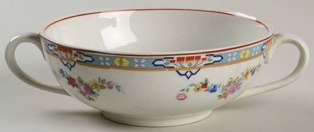 Dresden Flat Cream Soup Bowl