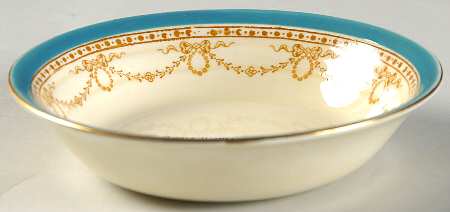 Dunrobin Turquoise Fruit/Dessert (Sauce) Bowl