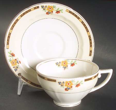 Ellesmere Flat Cup & Saucer Set