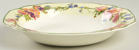 The Fleurette Rim Soup Bowl