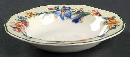 The Fleurette Rim Fruit/Dessert (Sauce) Bowl