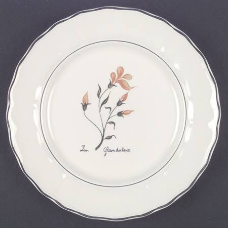 Fleur Sauvage Dinner Plate