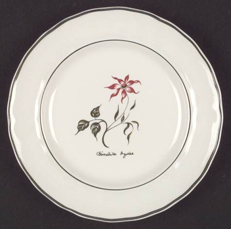 Fleur Sauvage Bread & Butter Plate