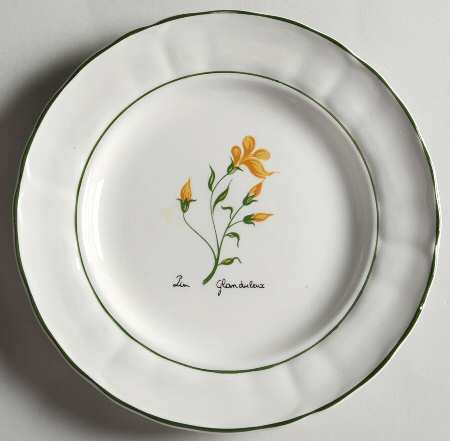 Fleur Sauvage Bread & Butter Plate
