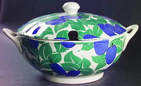 Garden Fruits Tureen &  Lid