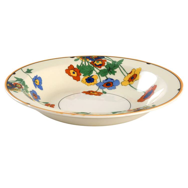 Gardenia Rim Soup Bowl