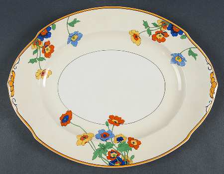 Gardenia 12" Oval Serving Platter