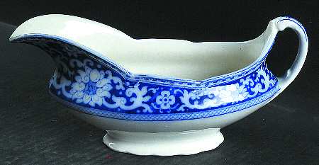 Glenmore Blue and White Gravy Boat
