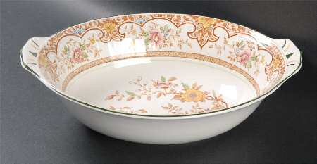 Harmony 10" Oval Vegetable Bowl